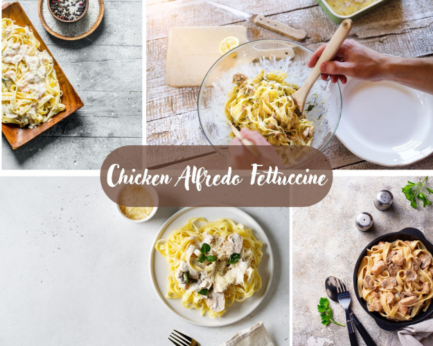Craving Creamy Pasta? Italian Major Fettuccine Alfredo Chicken Pasta At Your Rescue