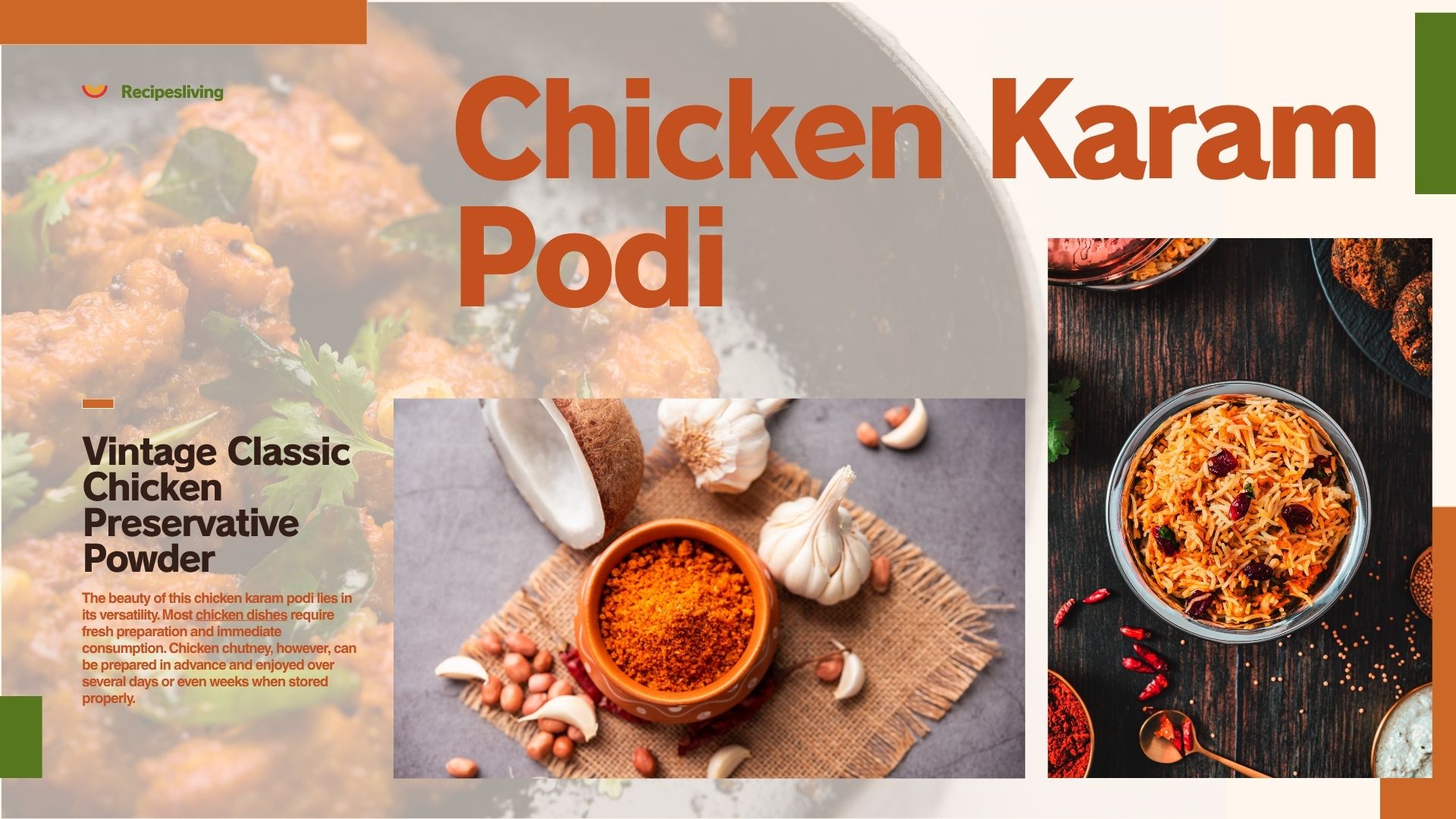 Spicy Tangy & Easy Chicken Chutney!! The Classic Vintage Recipe Reimagined 