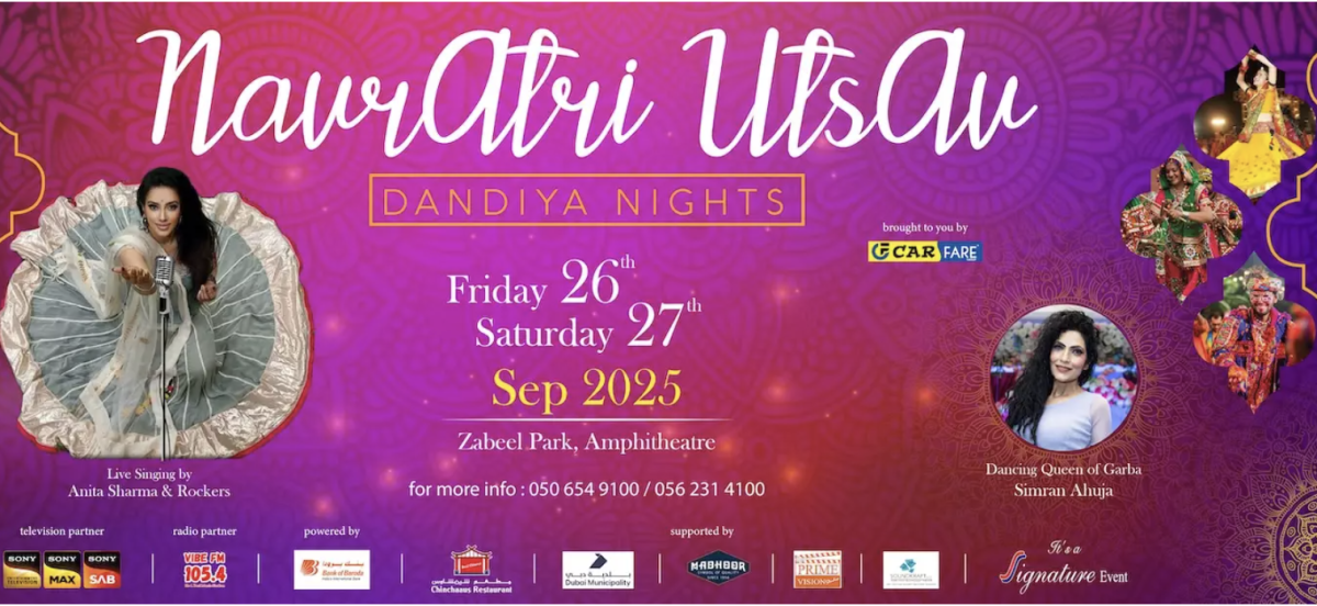 The Heartbeat of Home: Why Every Click of the Dandiya Stick Matters at Dubai’s Navratri Utsav 2025