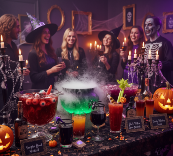 The Witches Brewery: 4 Spooky DIY Drinks That Glow, Smoke, And Bleed 