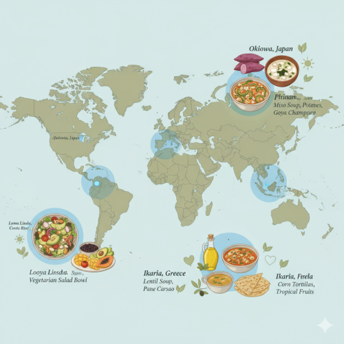 Exploring Blue Zone: Cuisine, Culture, A Secret to Longevity