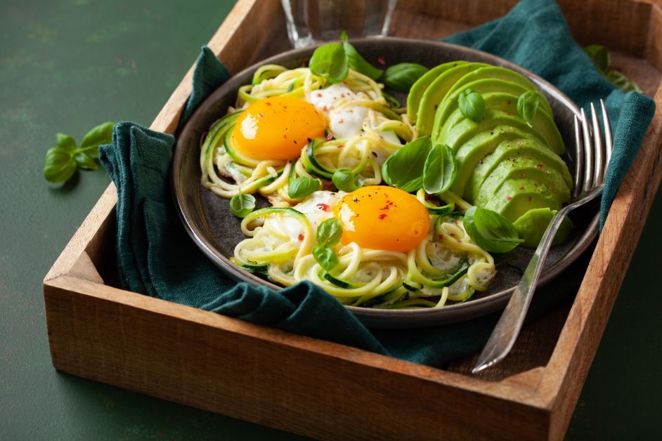 Healthy Zucchini Noodles Pesto: Your No-Carb Challenge Pasta Recipe