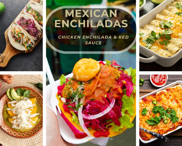 Spice Meets Sky: Comforting Chicken Enchiladas with an Air India Touch