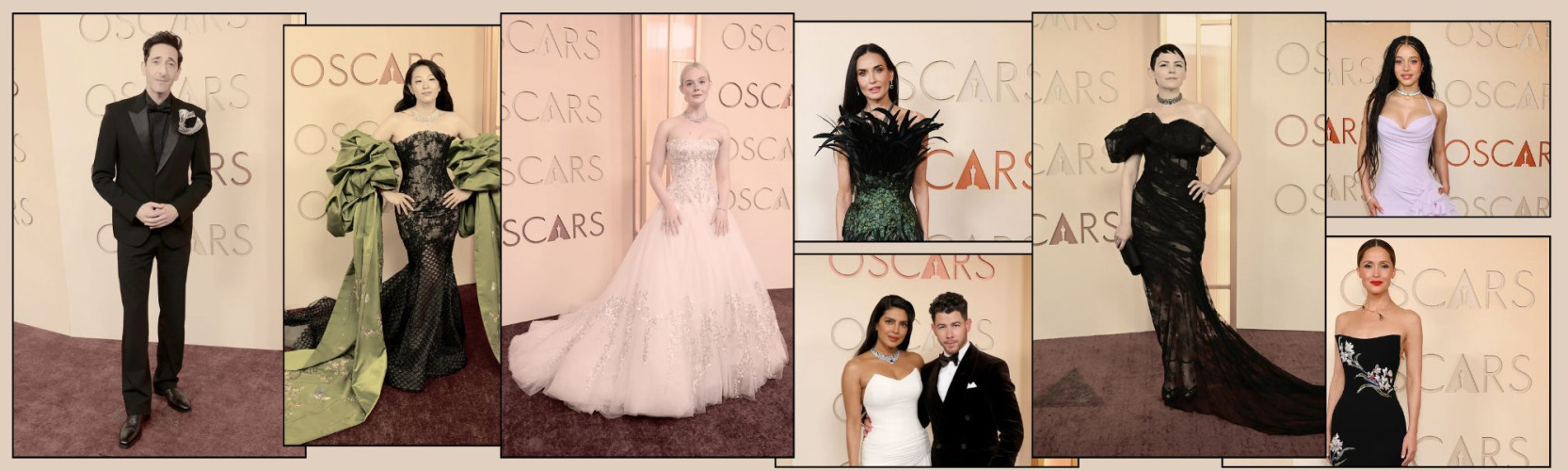 Tailored Nights & Timeless Glamour: Elegant Gowns and Tailored Suits Owned the Oscar Night