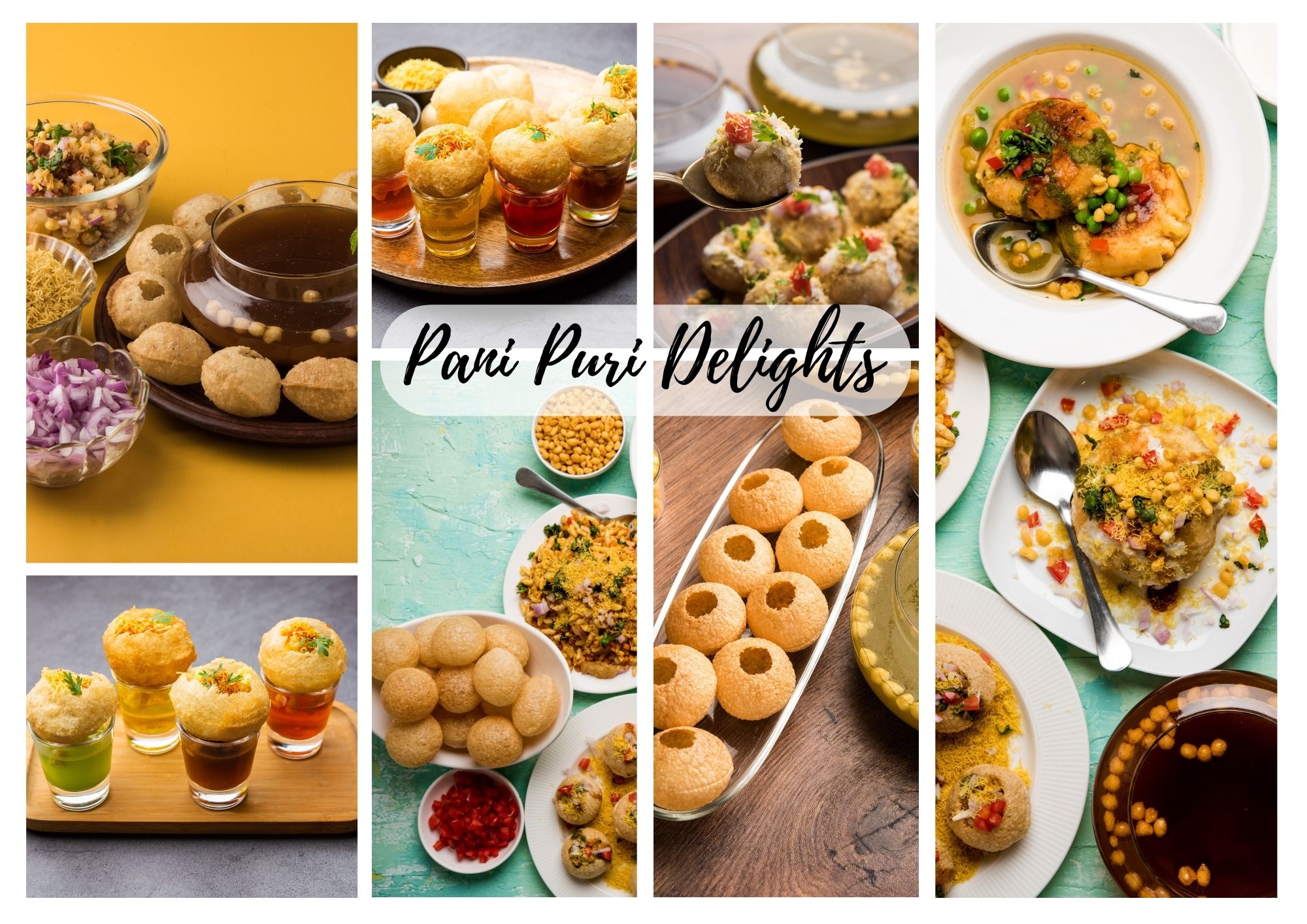The Chaat King With Twisted Bites: Pani Puri Recipe Reimagined 