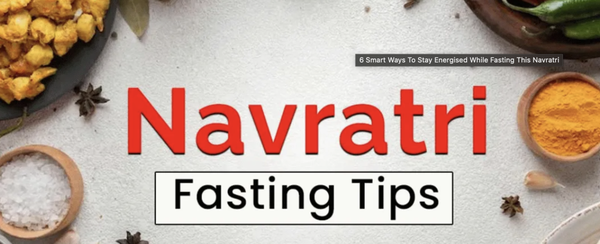 A Taste of Home : Know more about Navratri Fasting Food in the UAE