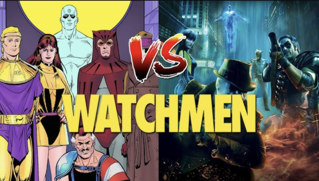 Alan Moore & Dave Gibbons: Comic vs Zack Snyder’s Live-Action and the Animated Series