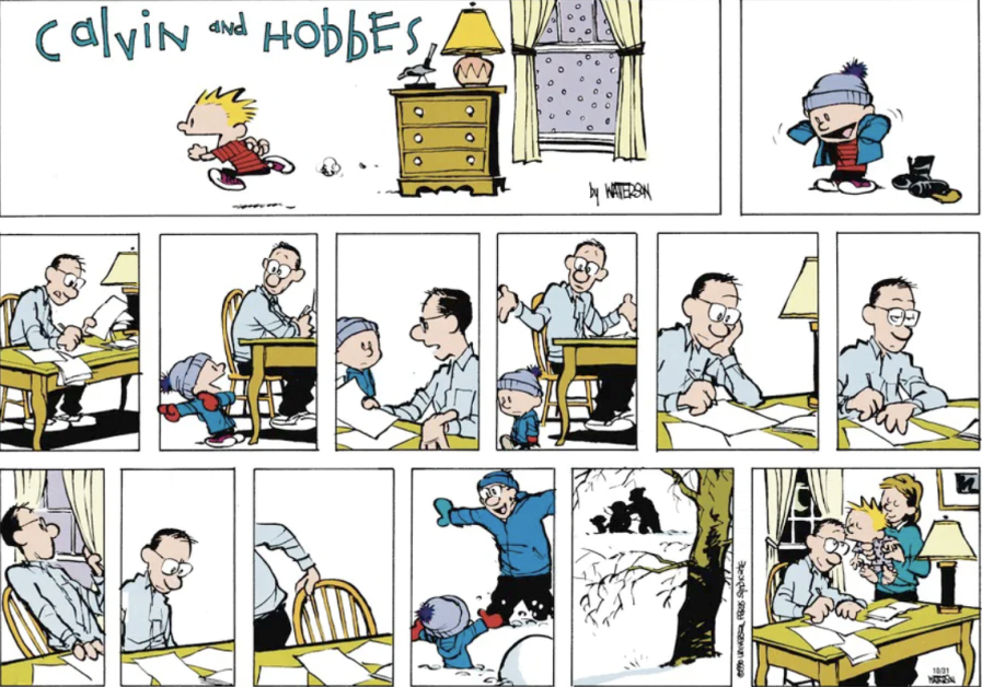 Why This Calvin and Hobbes Comic Still Defines Great Parenting —Almost 40 Years Now