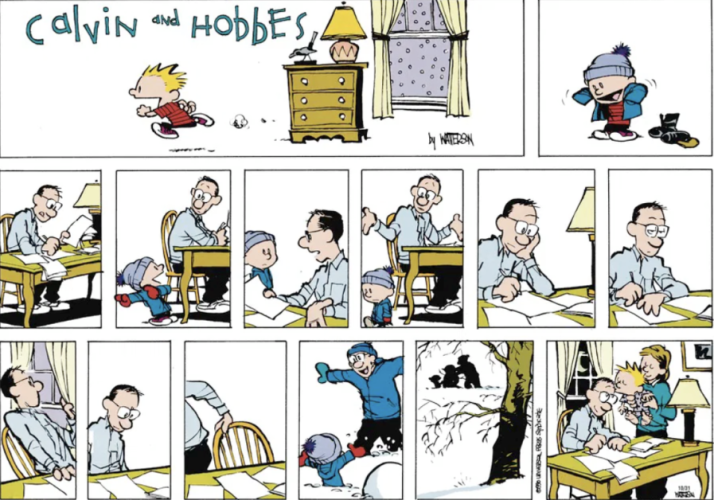 Why This Calvin and Hobbes Comic Still Defines Great Parenting —Almost 40 Years Now