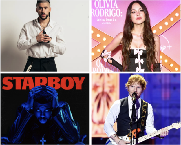 Spotify’s Most Streamed Albums Ever: Bad Bunny, The Weeknd, Ed Sheeran & Olivia Rodrigo