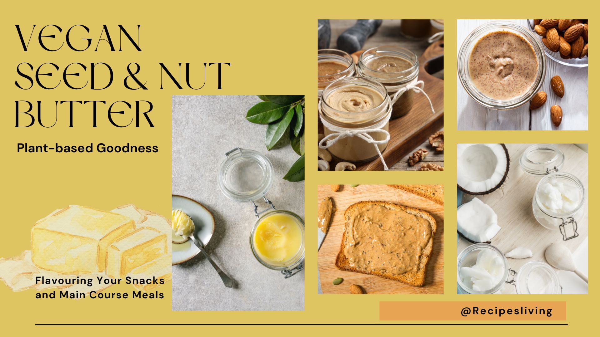 Homemade Vegan Butter Recipes: 10 Creamy Plant-Based Spreads You'll Never Buy Again