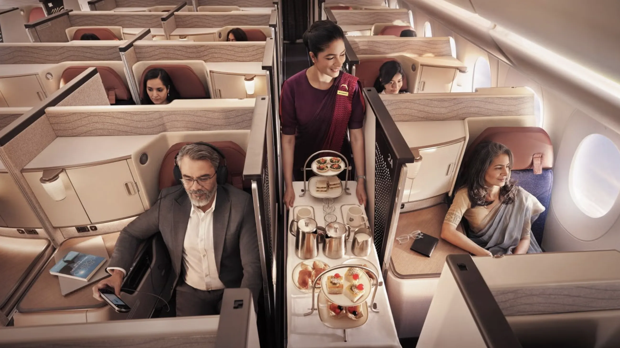 Air India Inflight Dining