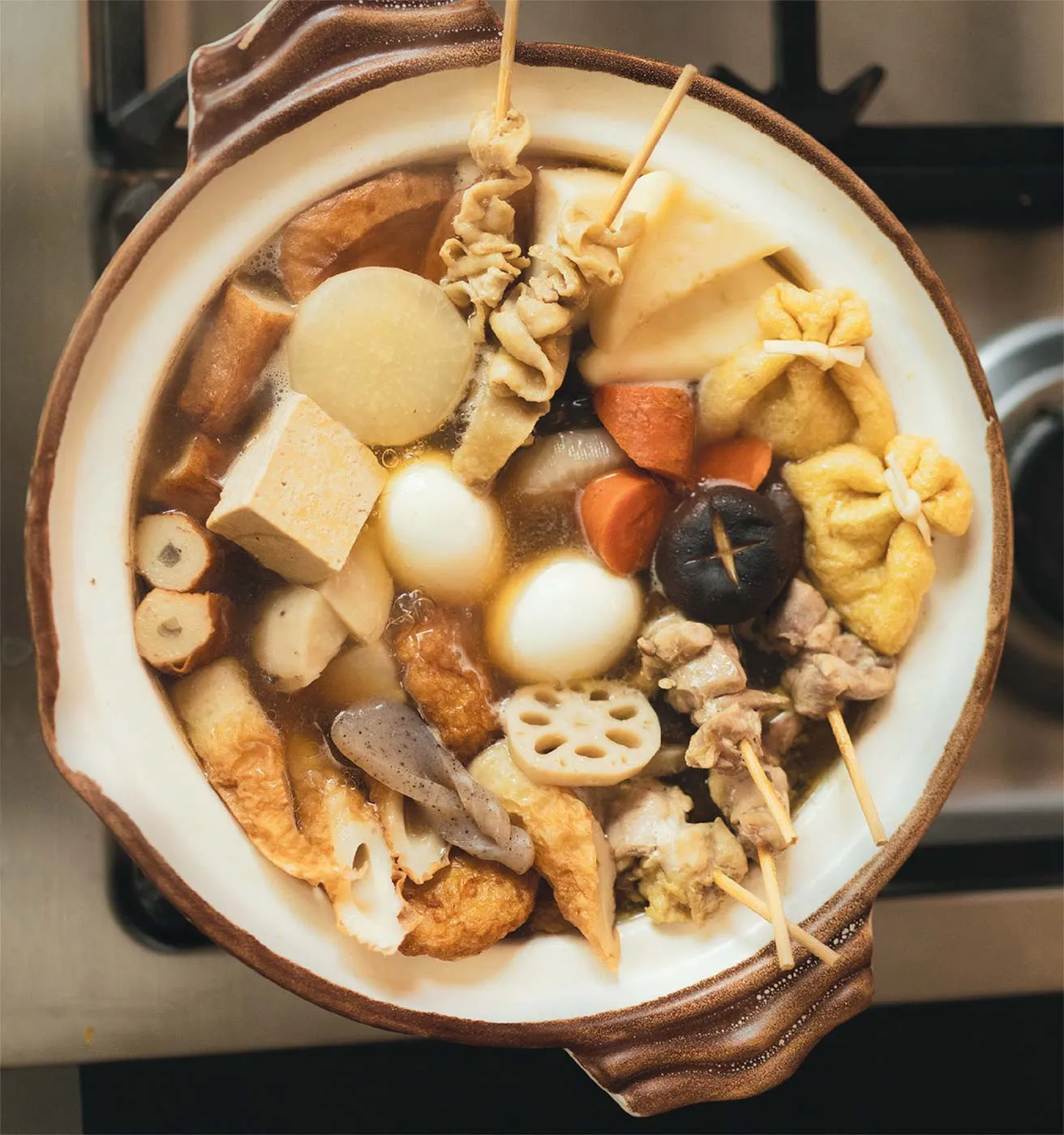 Winter Oden Soup Bowl