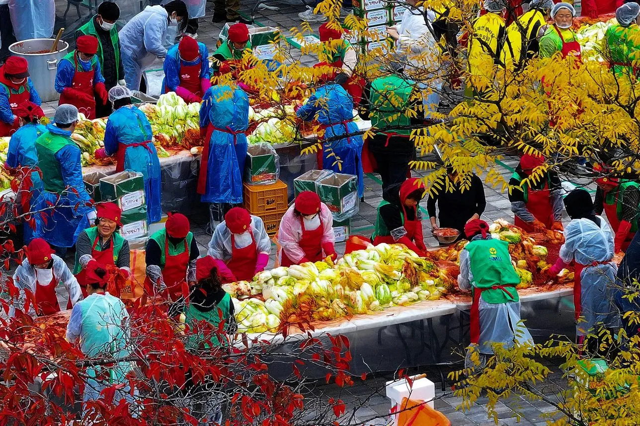 Kimchi Making in Activity