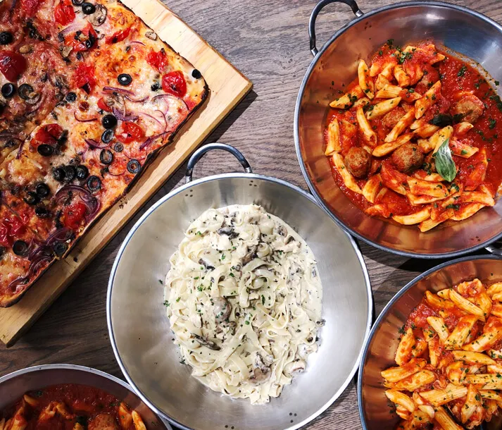 Italian meal 