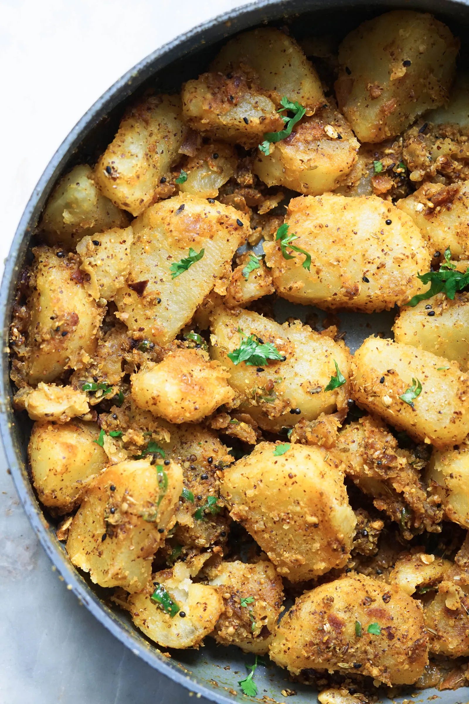 Achari aloo