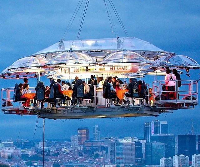 dining in sky