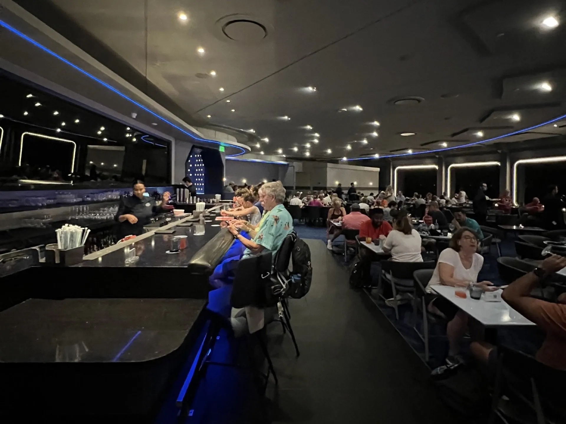 space dining experience 