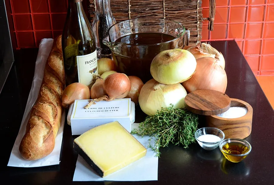 French onion soup ingredients