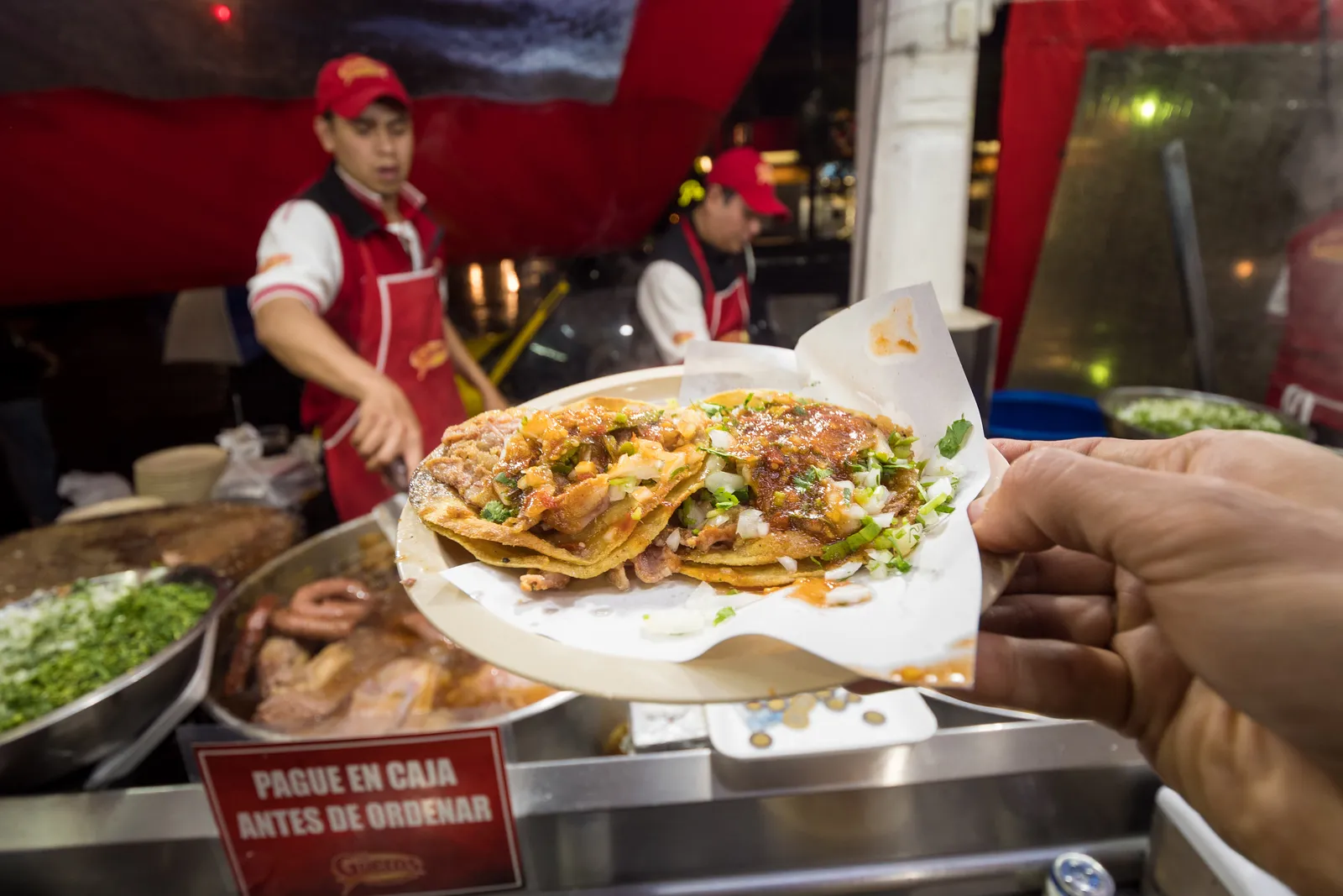 mexican street food enchiladas