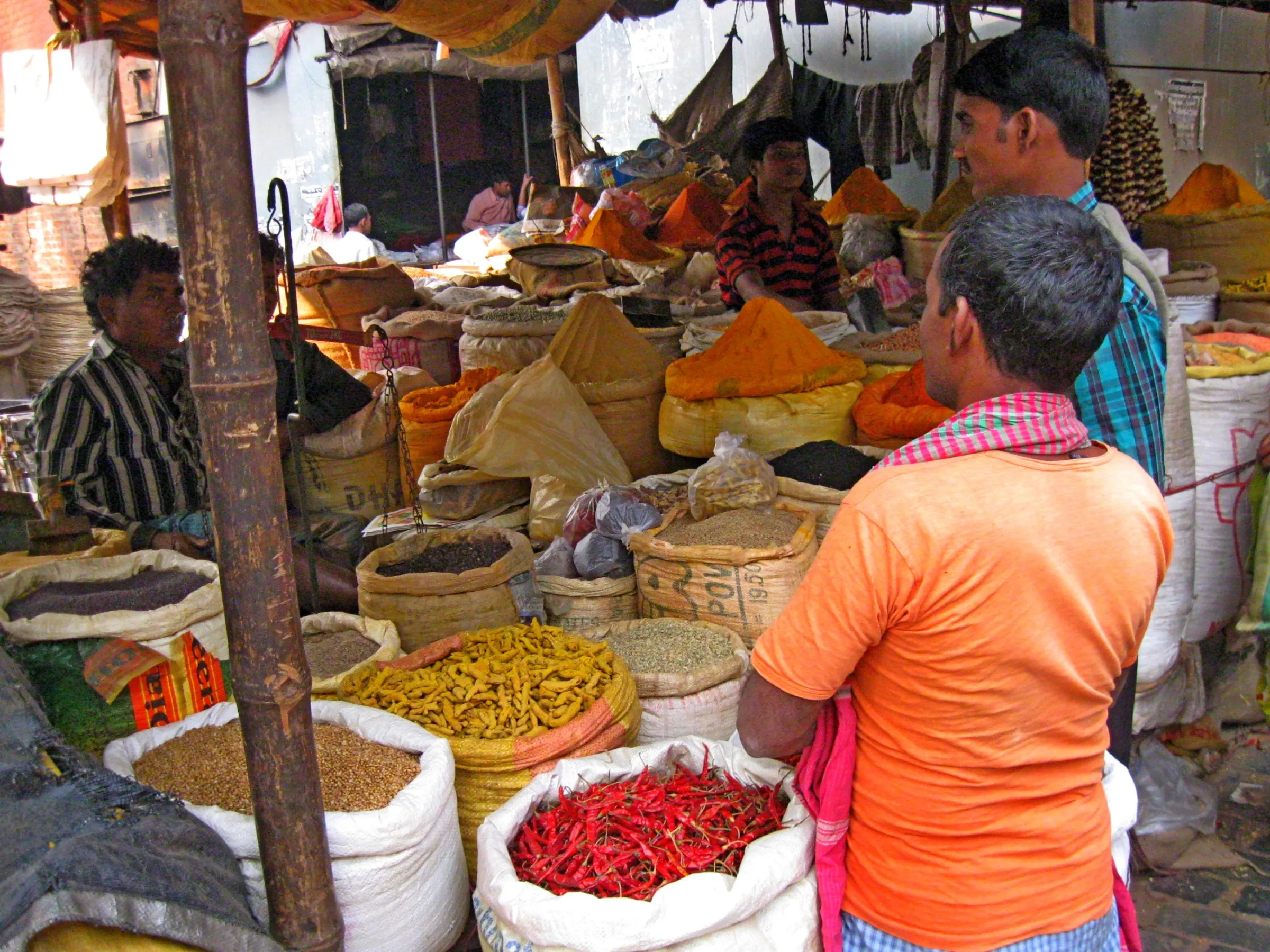 Kolkata Spice market