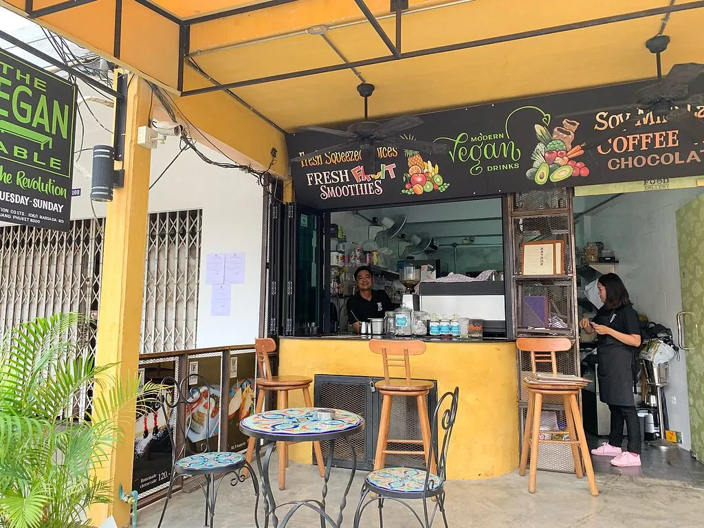 Vegan table Phuket