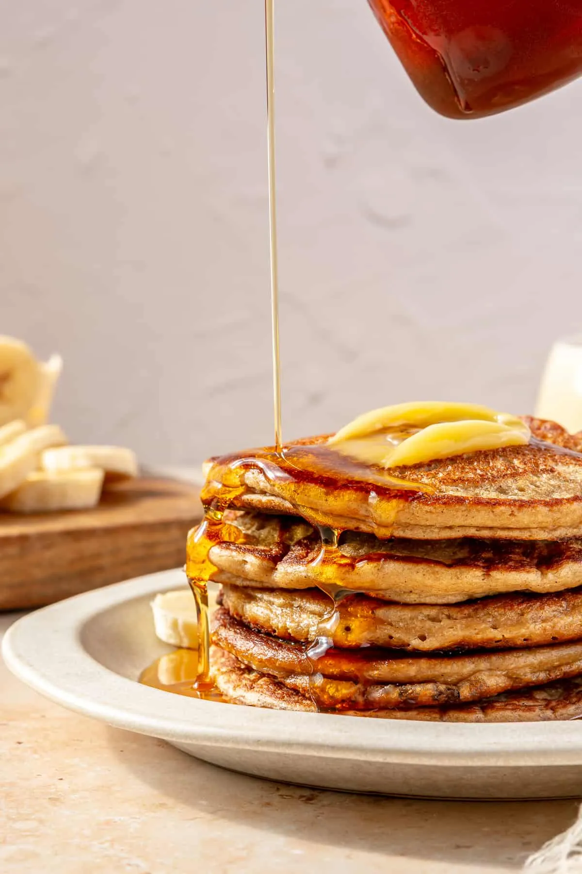 high protein banana pancakes 