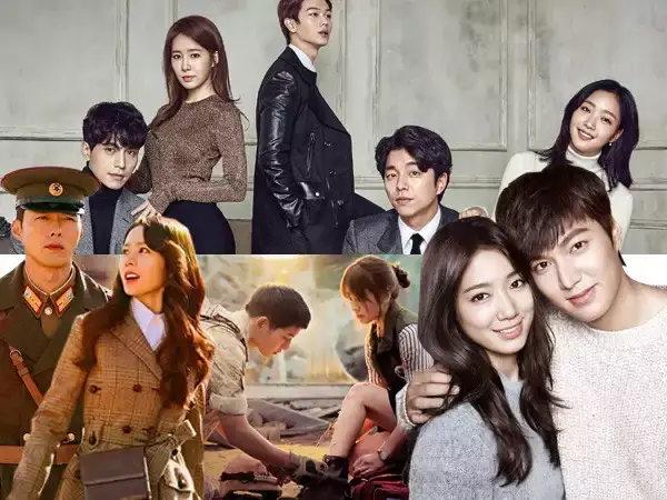 collage of K-drama actors