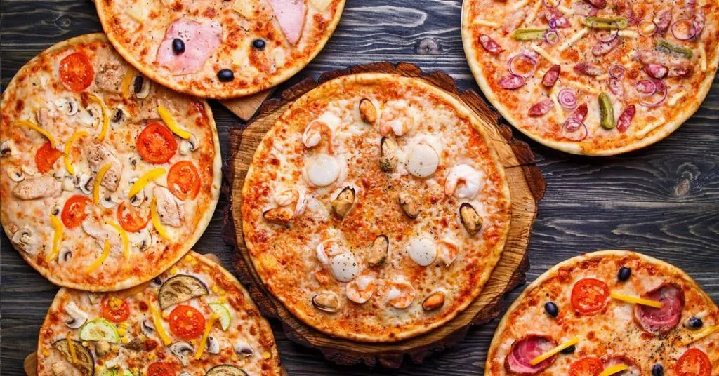 global version fast food pizza