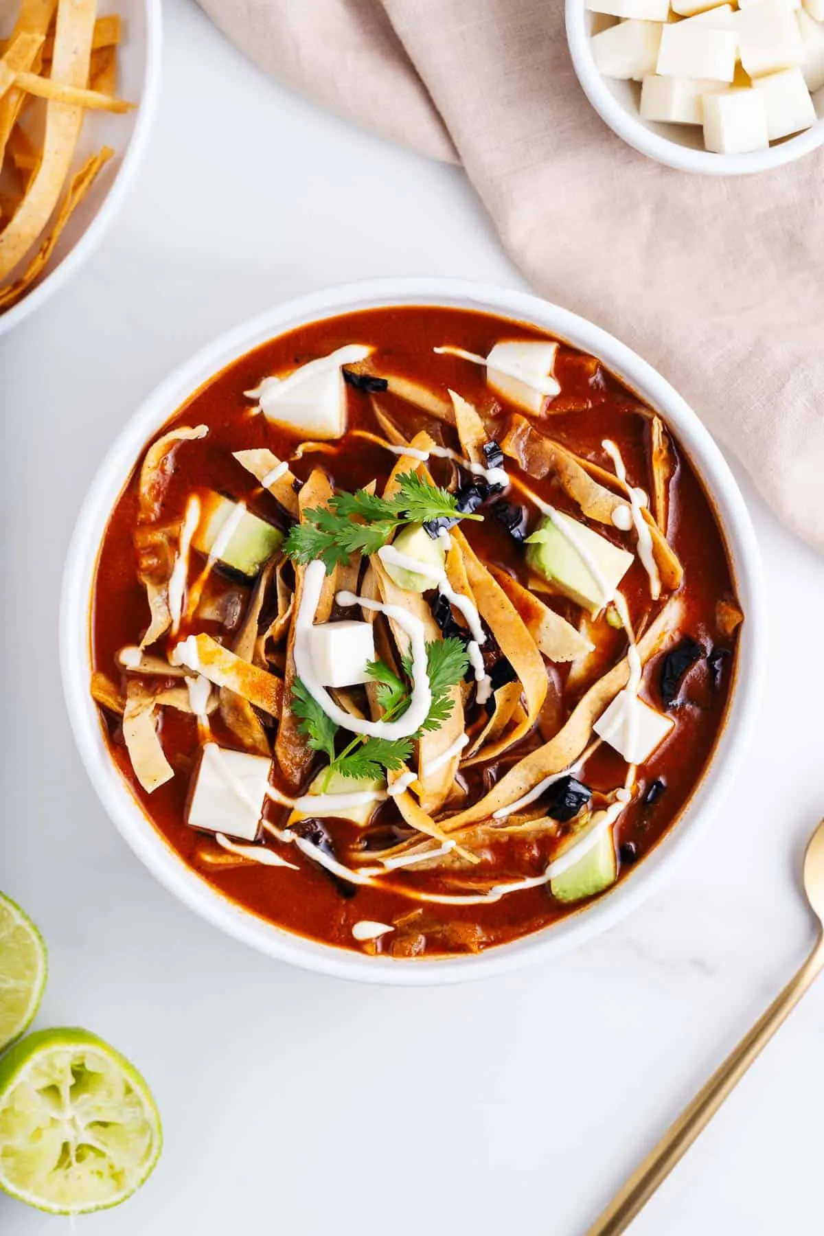 sopa de tortilla