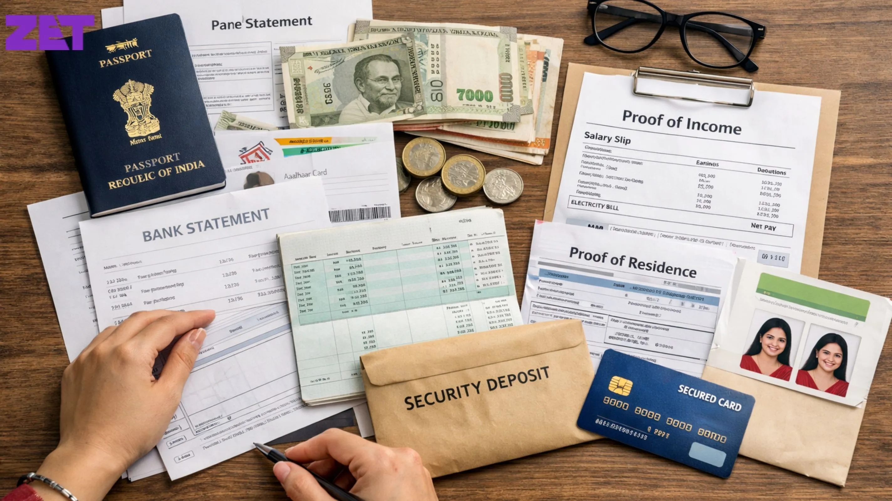 requirement for secured credit card
