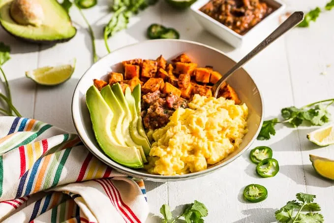 mexican veggies bowl