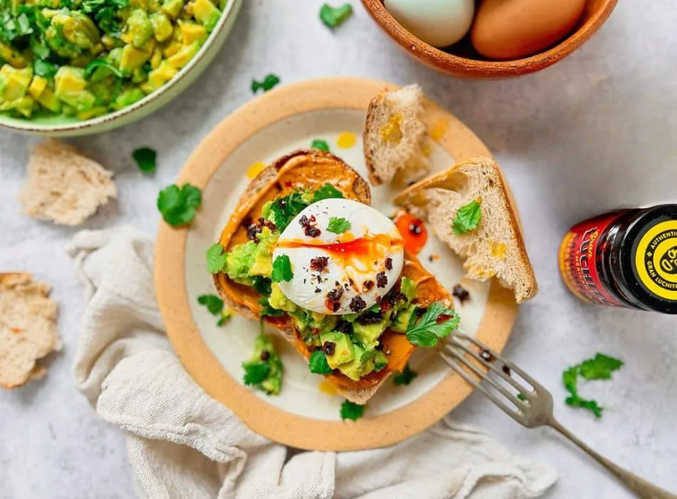 mexican avacado toast
