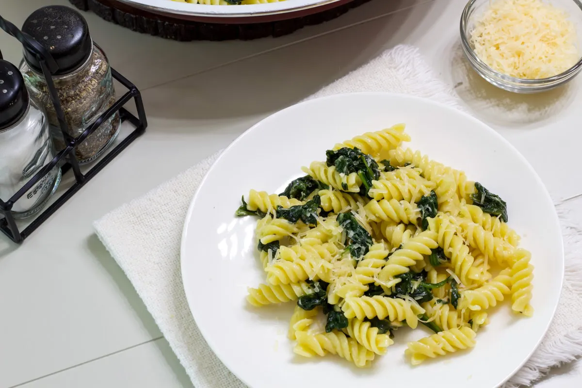 garlic butter pasta