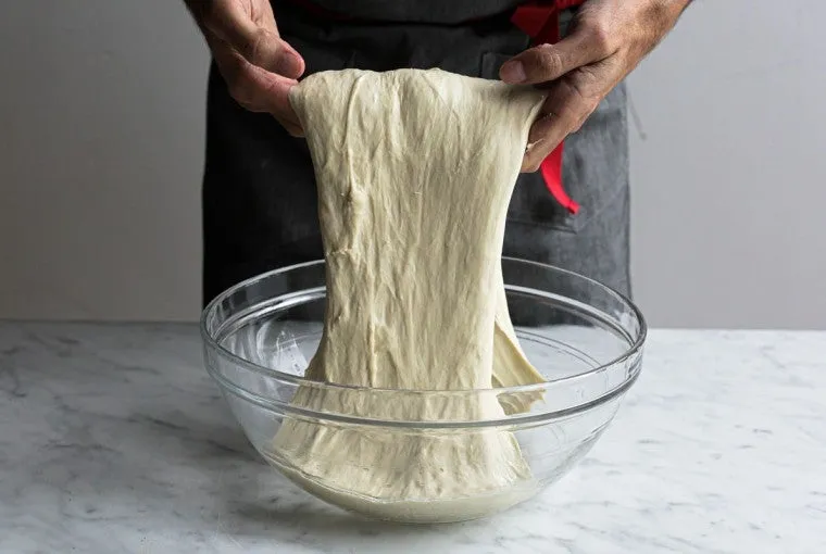 gentle dough folding